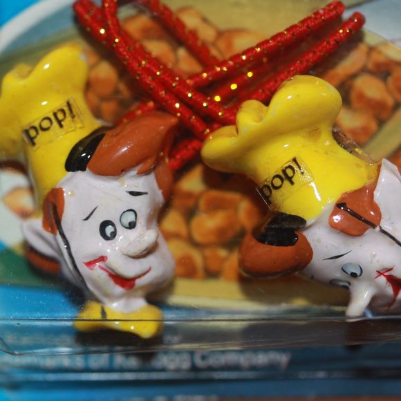 Kellogg SNAP CRACKLE POP 1984 Rice Crispie Retro Ponytail Holder NEW OLD STOCK - Picture 2 of 4